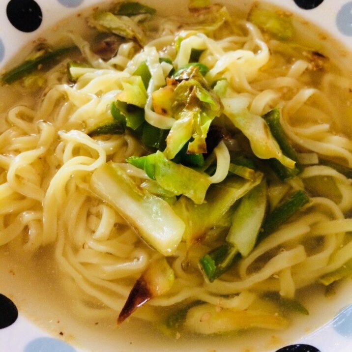 野菜塩ラーメン